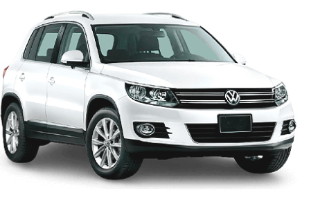 Белый Volkswagen Tiguan I (5N) Facelift